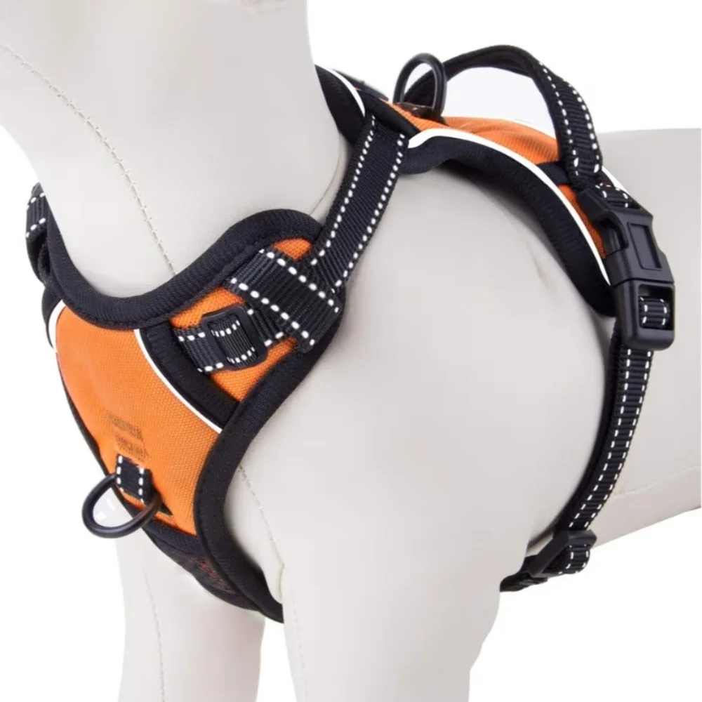 Phoepet Orange NWOT No Pull Reflective Dog Harness Size XS